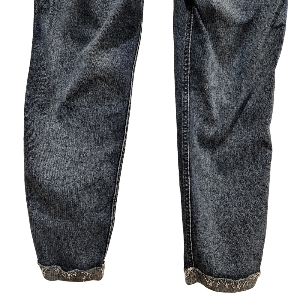 Hollister Womens Ultra High Rise Cuffed Mom Jeans Vintage Stretch Size 26 - Picture 8 of 10